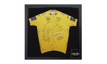 กรอบรูปโชว์เสื้อนักปั่นจักรยานโชว์ลายเซ็น